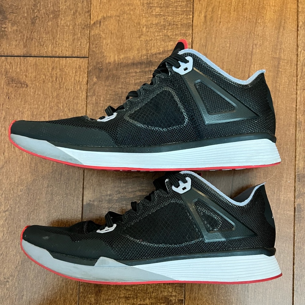 Nike Air Jordan 89 Racer, Men’s US Sz 8.5, Black, white, red